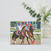 Caixa Eletronica - Saratoga Race Course Briefkaart (Staand voorkant)