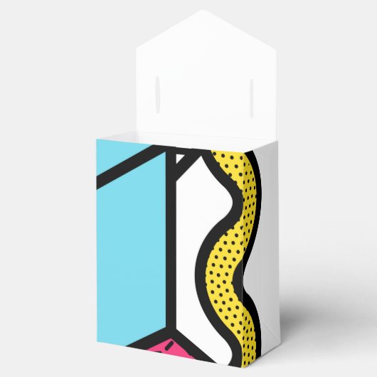 Caixa Envelope Brilho Fashion 80s e 90s v01 Bedankdoosjes (Geopend)