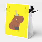 Caixinha para Lembrancinha Capivara Bedankdoosjes (Achterkant)