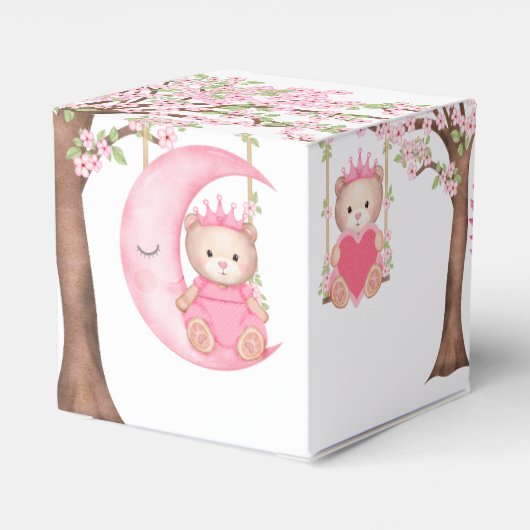 Caixinhas de Lembrancinhas Princesa Ursinha Bedankdoosjes (Achterkant)