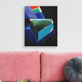 Caja de Pandora Canvas Afdruk (Insitu (Woonkamer))