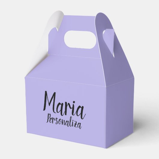 caja de recuerdo PERSONALIZADA Bedankdoosjes (Voorkant Zijde)