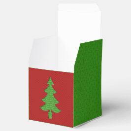 Caja de Regalo - Arbol de Navidad Bedankdoosjes