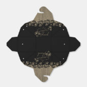 Caja de regalo  con acción de gracias con hojas bedankdoosjes (Uitgevouwen)