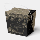 Caja de regalo  con acción de gracias con hojas bedankdoosjes (Achterkant)