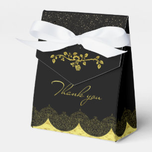 Caja de regalo con agradecimiento bedankdoosjes