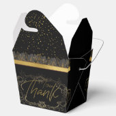 Caja de regalo con  agradecimiento lujosa bedankdoosjes (Geopend)