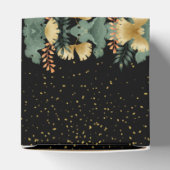 Caja de regalo elegante negra  con gracias bedankdoosjes (Bovenkant)