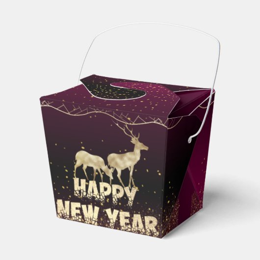 Caja de regalo  elegante para navidad bedankdoosjes (Voorkant Zijde)