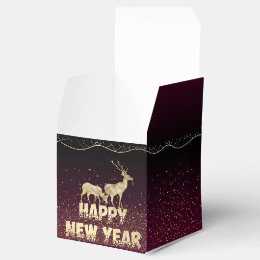 Caja de regalo  elegante para navidad bedankdoosjes (Geopend)