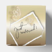 Caja de regalo para recién casado bedankdoosjes (Bovenkant)