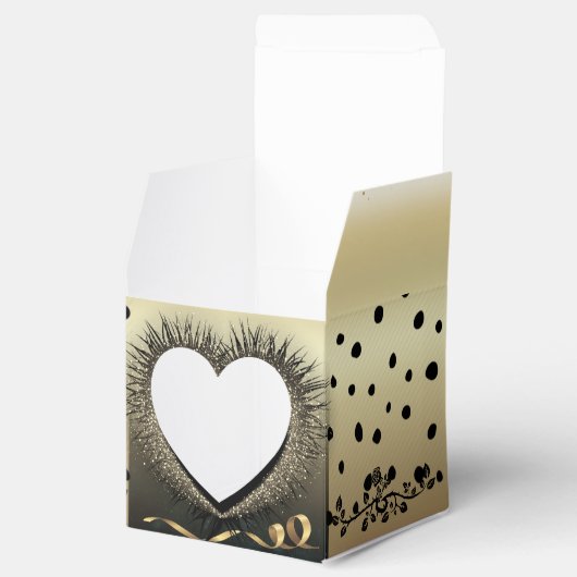 Caja de regalo para recién casado bedankdoosjes (Geopend)