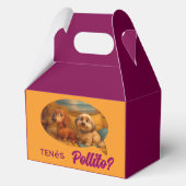 Caja de regalo Perritas Hermanas Aventureras Bedankdoosjes (Voorkant)