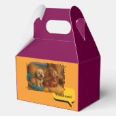 Caja de regalo Perritas Hermanas Aventureras Bedankdoosjes (Achterkant)