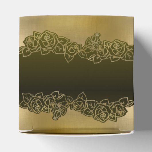 Caja de regalo verde hermoso para día de madre bedankdoosjes (Bovenkant)