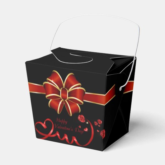 caja de regalos para San Valentín con cinta Bedankdoosjes (Voorkant Zijde)