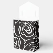 Caja Detalle Elegante para Regalo Black Roses Bedankdoosjes (Geopend)