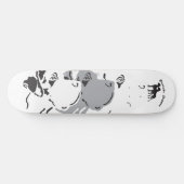 Caja Dogge Persoonlijk Skateboard (Horizontaal)
