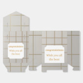 caja obsequio regalo bedankdoosjes (Ongevouwen)