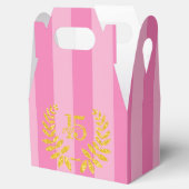 Caja  para recuerdo de 15 años bedankdoosjes (Geopend)