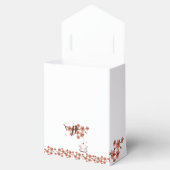 Caja para recuerdo de Bodas, Pajaritos y flores Bedankdoosjes (Geopend)