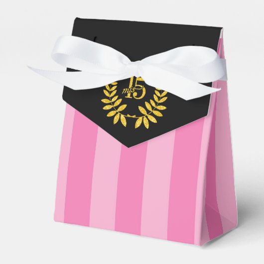 Caja para recuerdos 15 Años Bedankdoosjes (Voorkant Zijde)