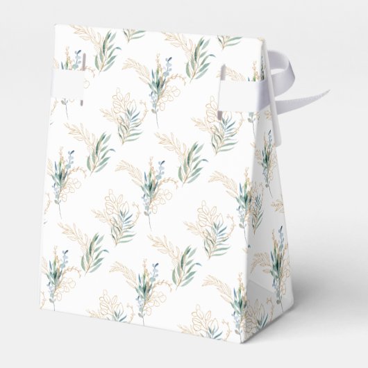 Caja para regalo Baby Shower Bedankdoosjes (Achterkant)