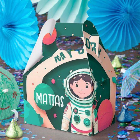 Caja para regalo cumpleaños personalizado bedankdoosjes (Feest)