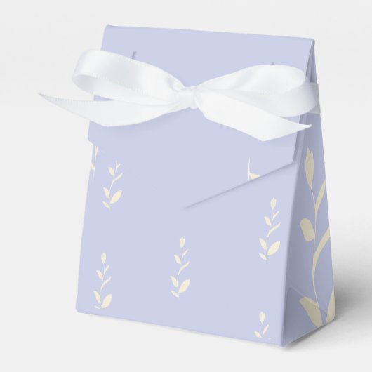 Caja para regalos con diseño floral. bedankdoosjes (Voorkant Zijde)