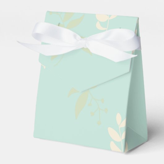 Caja para regalos con diseño floral. bedankdoosjes (Voorkant Zijde)