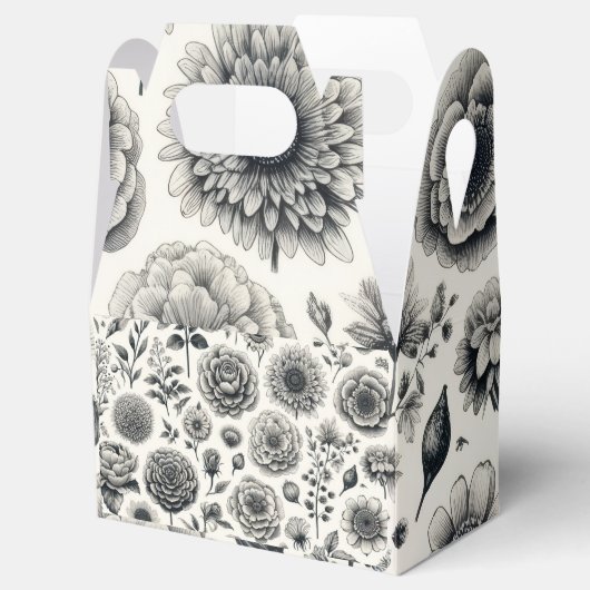 Caja para regalos especial bedankdoosjes (Geopend)