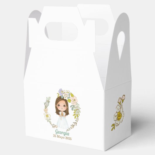 Caja para regalos Primera Comunión GEORGIA Bedankdoosjes (Geopend)