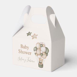 Caja Para Regalos Teddy Bear Baby shower Boy Bedankdoosjes
