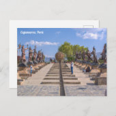 Cajamarca, Perú, Alameda de los Incas Briefkaart (Voorkant / Achterkant)