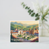 Cajamarca Peru Briefkaart (Staand voorkant)