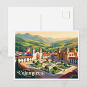Cajamarca Peru Briefkaart (Voorkant / Achterkant)