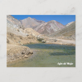 Cajón del Maipo, Briefkaart van Chili