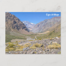 Cajón del Maipo, Chili Briefkaart