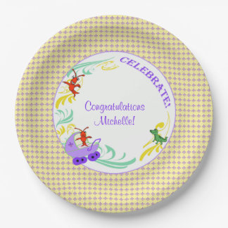 Cajun Baby Gender Neutral Papieren Bordje