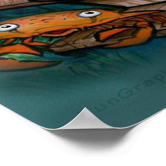 Cajun Band Poster (Hoek)