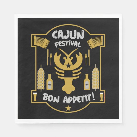 Cajun Bayou van Louisiana Servet (Voorkant)