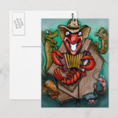 Cajun Briefkaart (Voorkant / Achterkant)