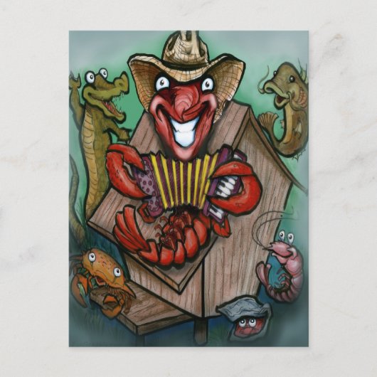 Cajun Briefkaart (Voorkant)