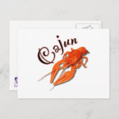 Cajun-Briefkaart Briefkaart (Voorkant / Achterkant)