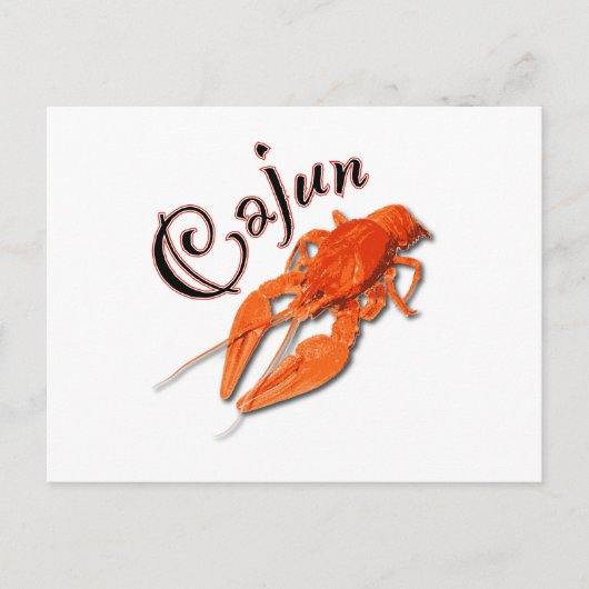 Cajun-Briefkaart Briefkaart (Voorkant)