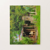 Cajun Cabin Louisiana. Legpuzzel (Verticaal)