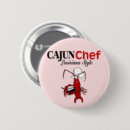 Cajun Chef Ronde Button 5,7 Cm (Voorkant /achterkant)