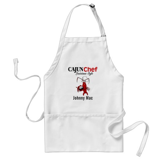 Cajun Chef Standaard Schort (Voorkant)