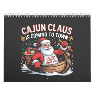 Cajun Clause komt naar de stad Kerst Krampus Kalender