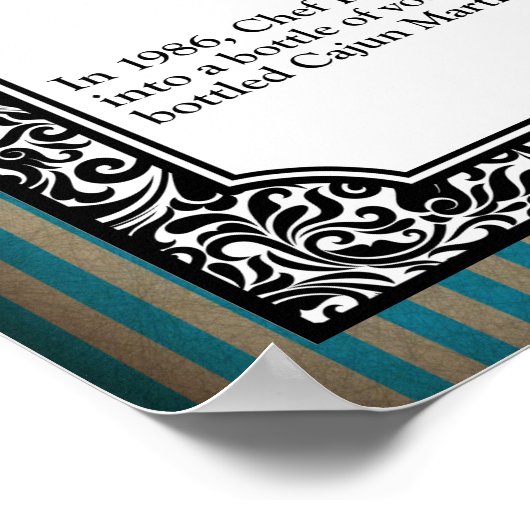 Cajun Cocktail Poster (Hoek)